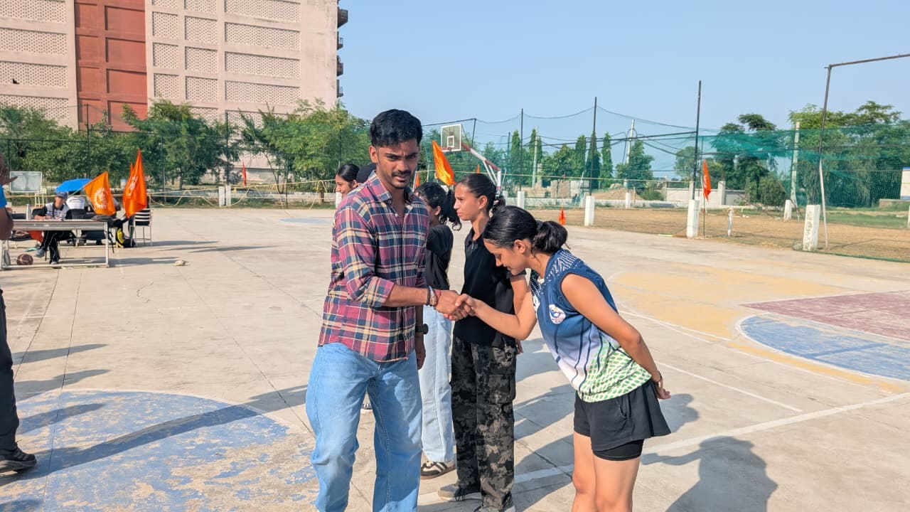 University sports tournament participants