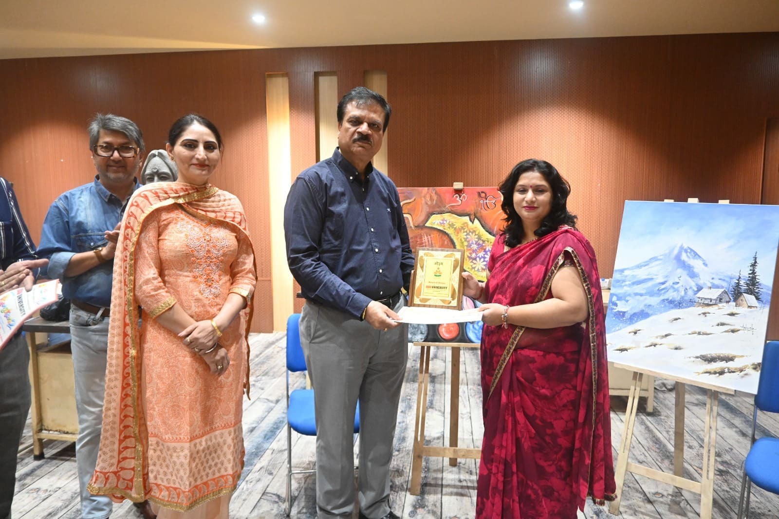 Cultural exchange programme at DAV University