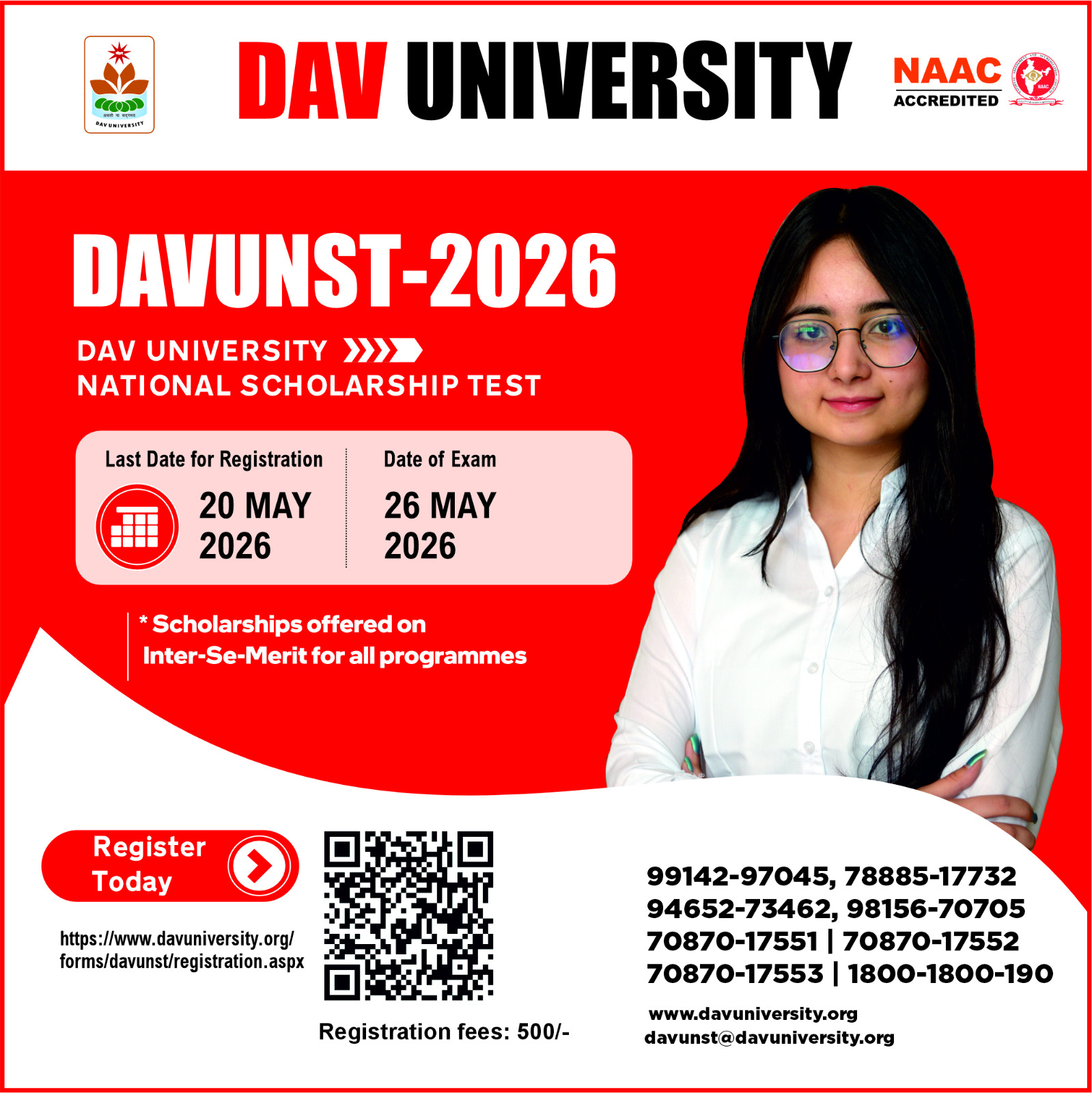 DAVUNST leaflet